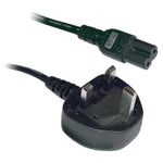 Figure of Eight Lead Power Cable - UK 3 Pin