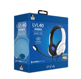 PDP Gaming PlayStation 5 White LVL 40 Headset
